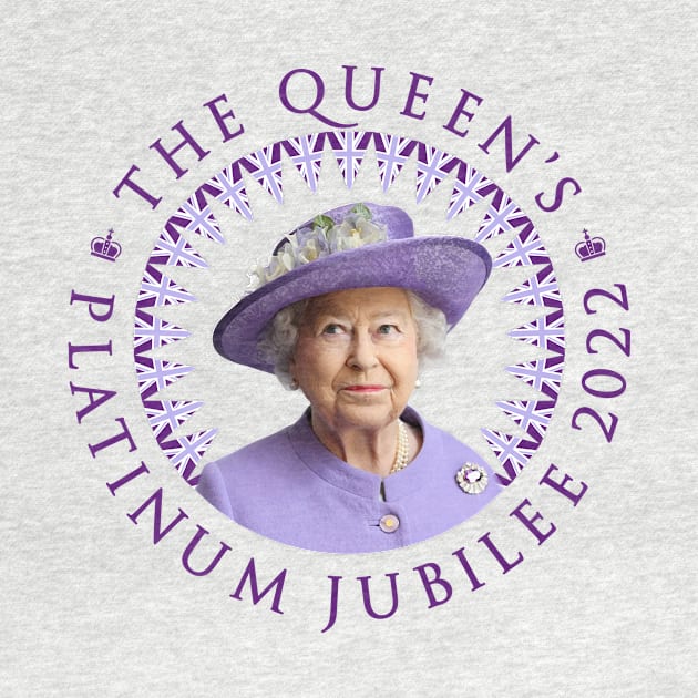 The Queen's Platinum Jubilee 2022 by JJW Clothing